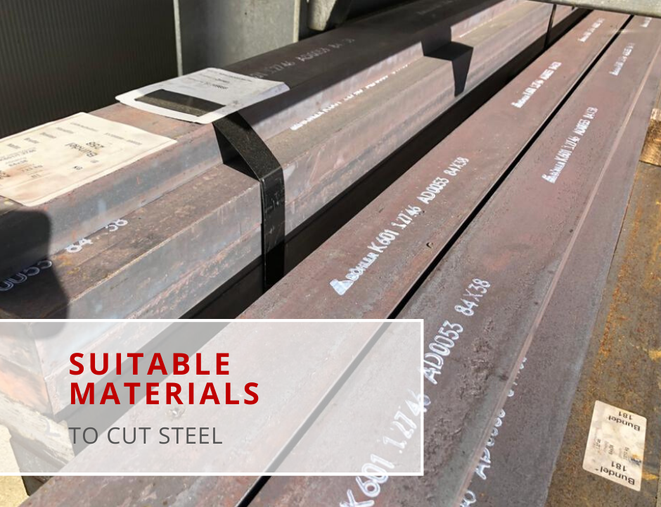 Materiaal voor het knippen van staal