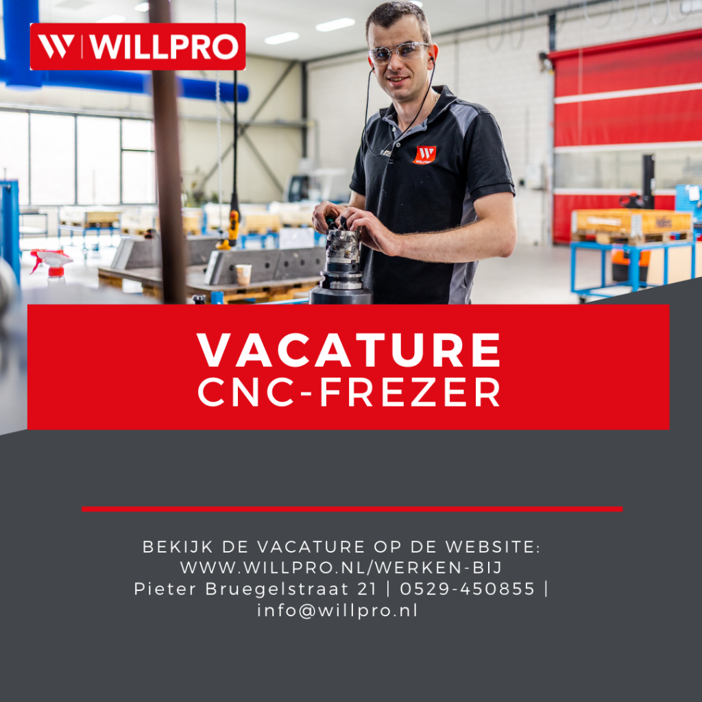 Vacature CNC-Frezer