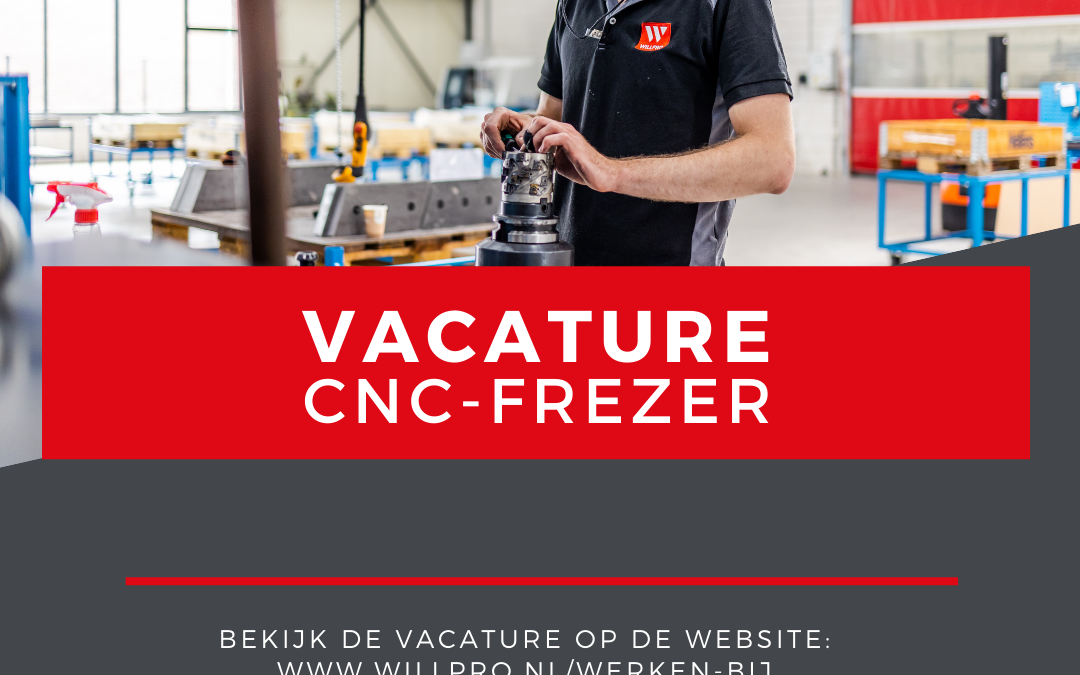 Vacature CNC-Frezer