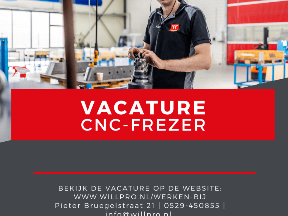 Vacature CNC-Frezer