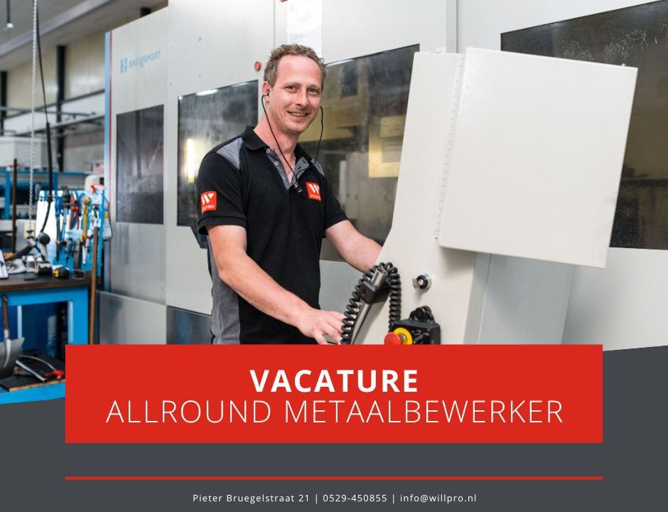 Vacature allround metaalbewerker