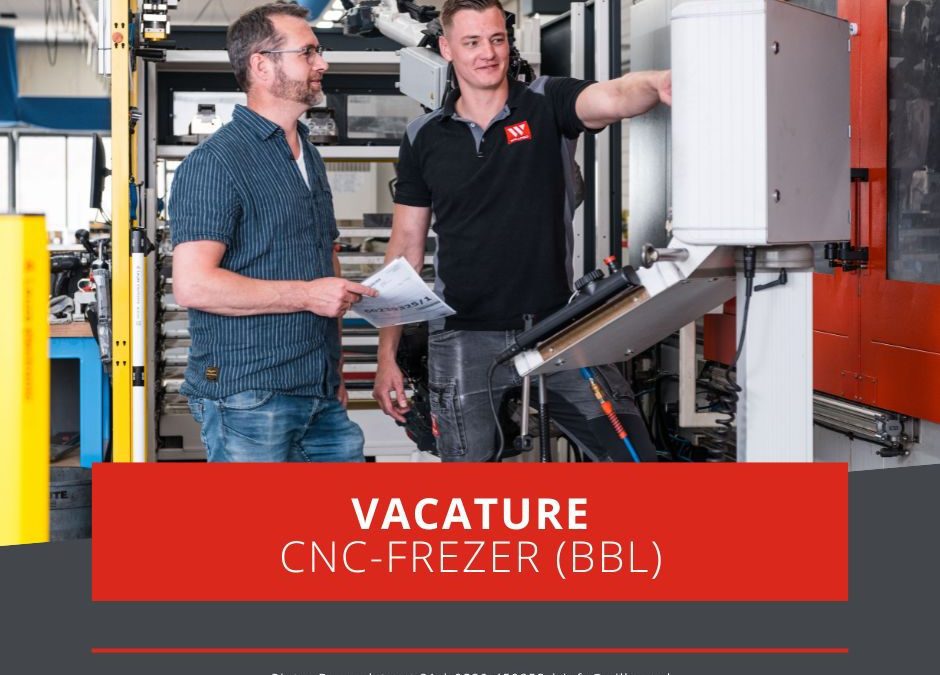 Vacature cnc frezer bbl