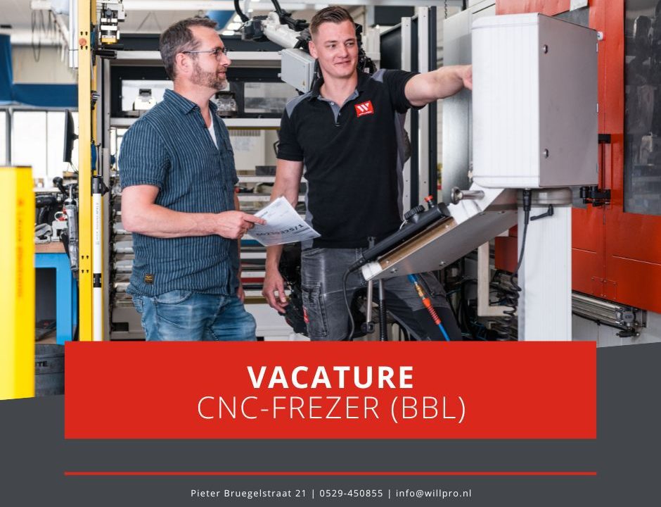 Vacature cnc frezer bbl